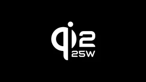 El logotipo de Qi2 de 25W