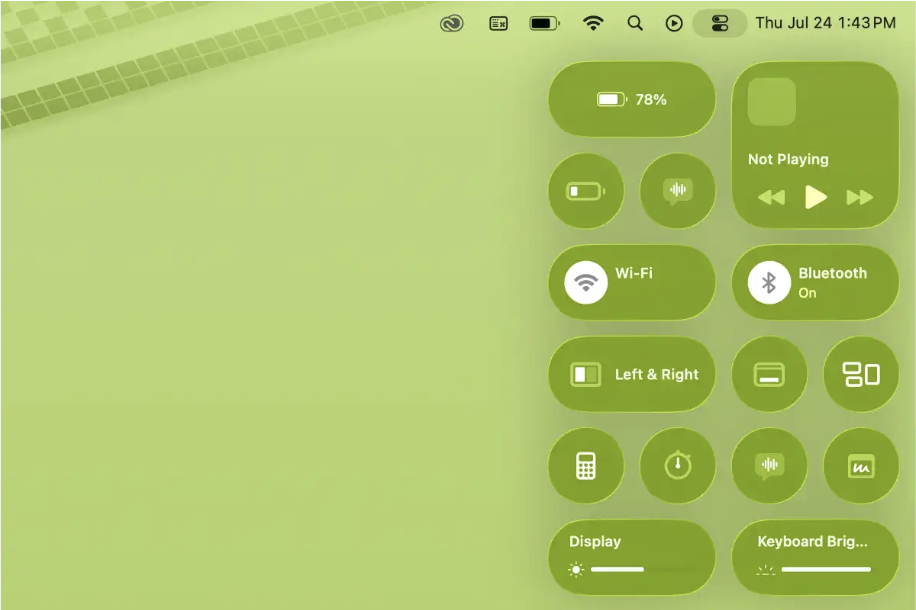 Liquid Glass en los ajustes de macOS 26 Tahoe
