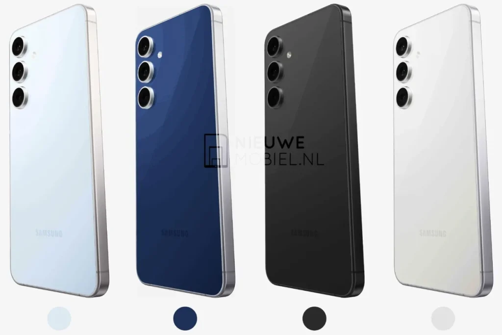 Los colores del Samsung Galaxy S25 FE