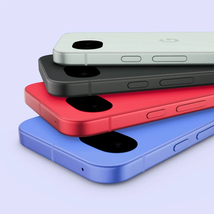 El nuevo Pixel 10a en diferentes colores