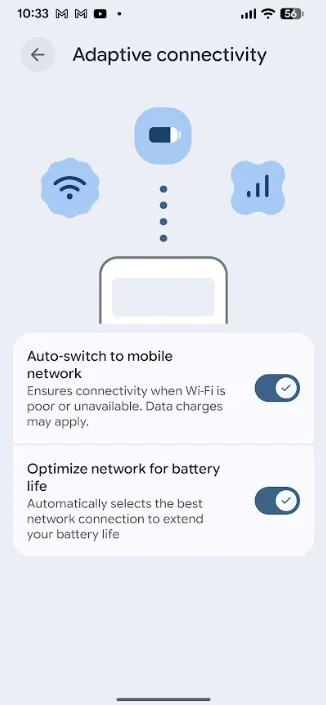 La conectividad adaptativa en Android 16 QPR3 Beta 2
