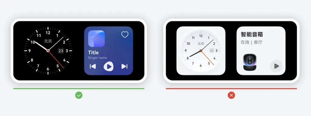 La integración de los widgets en la pantalla de bloqueo
