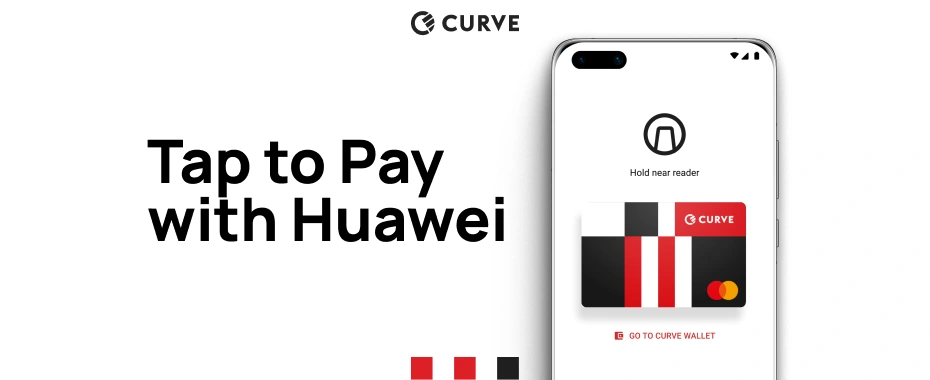 Pagos NFC con Curve Pay en relojes Huawei