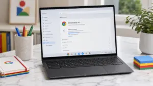 ChromeOS 147 ya se despliega tras un retraso poco habitual en los Chromebook - novedad