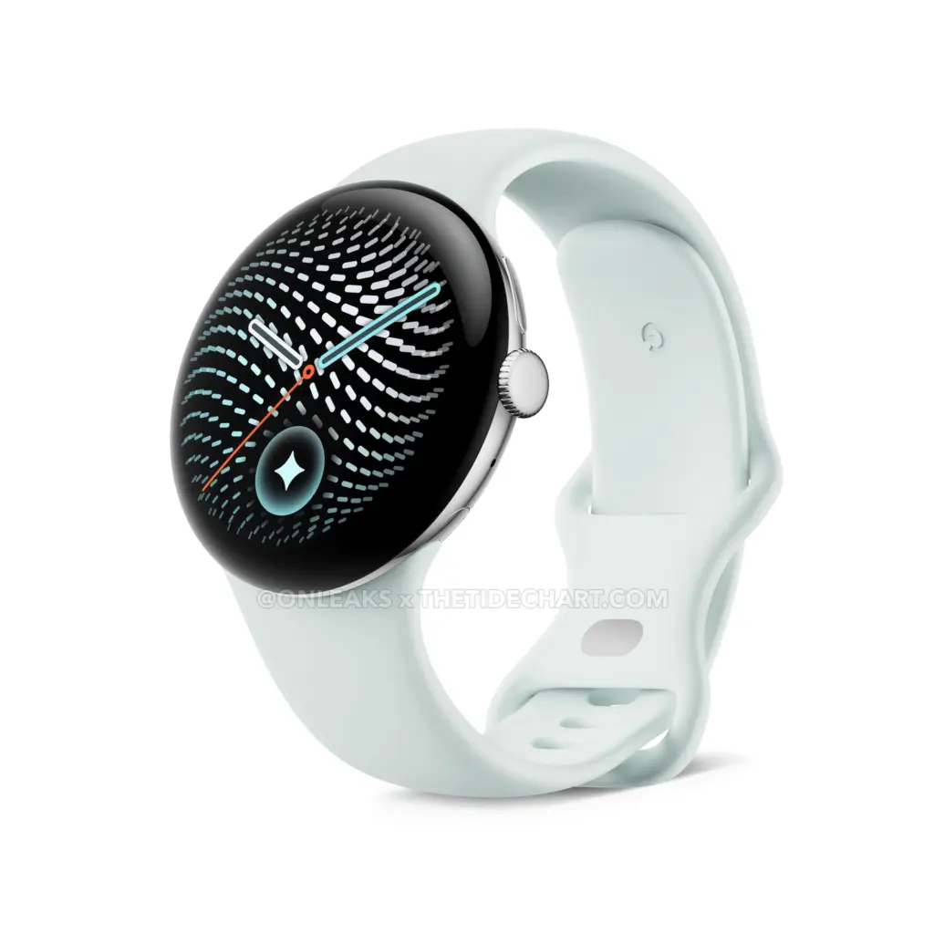 EL Pixel Watch 5 en blanco