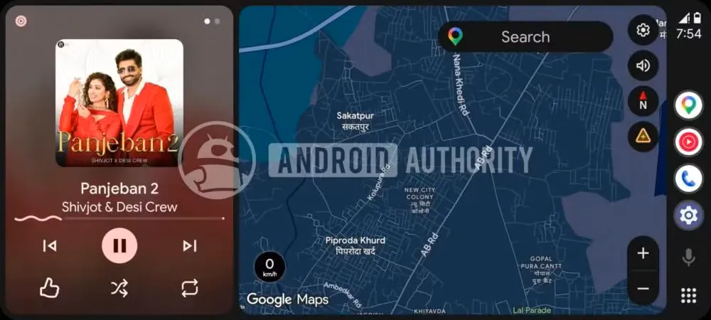 El nuevo diseño de Android Auto